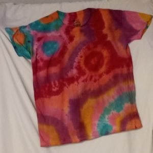 New Tie Dye t-shirt sz Large made by  Fizzy Pop Shop